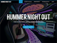 Tablet Screenshot of hummernightout.com